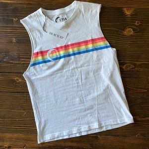 NWT ZYIA End of the Rainbow Tank